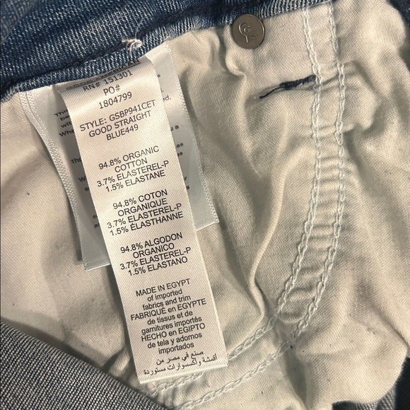 Good American Women's Denim Straight Leg Jeans - Picture 7 of 7